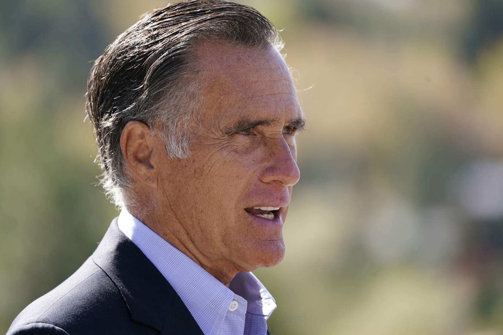 GOP's Romney, long a Trump critic, voted — but not for Trump