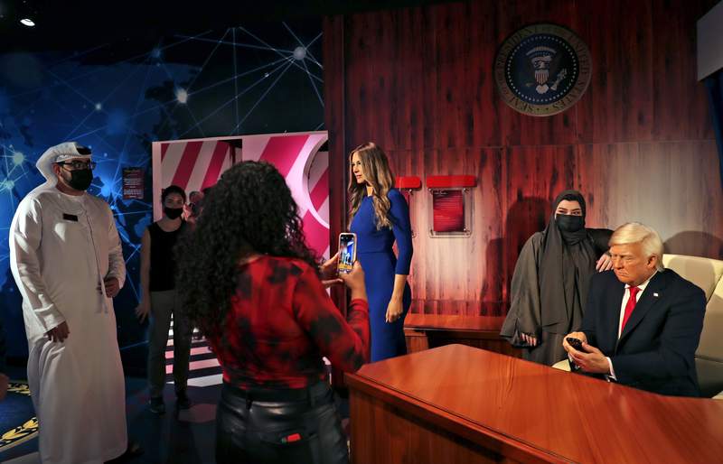 Trump stars in Madame Tussauds branch in Dubai 1st Mideast