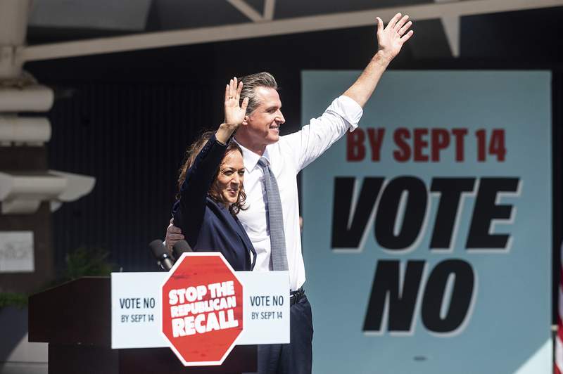 Newsom campaign theme: Don't let California become Texas