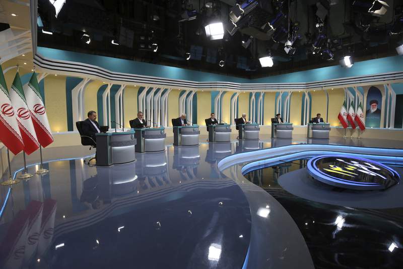 Iran hard-liners target sole moderate in presidential debate