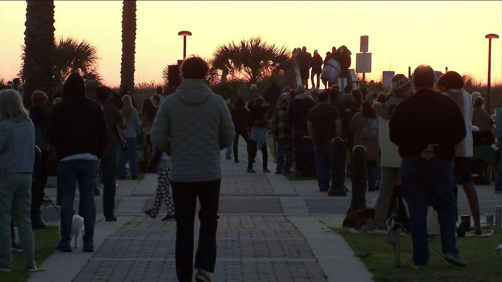 Easter service in Jacksonville Beach restores sense of normalcy for families