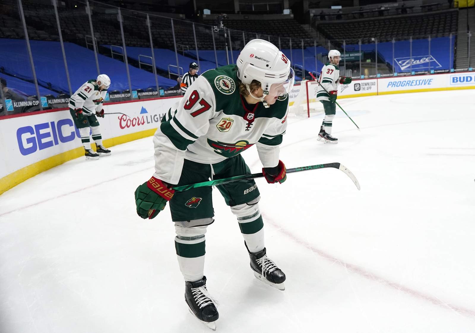 The Latest: Minnesota Wild returning after 10-day pause