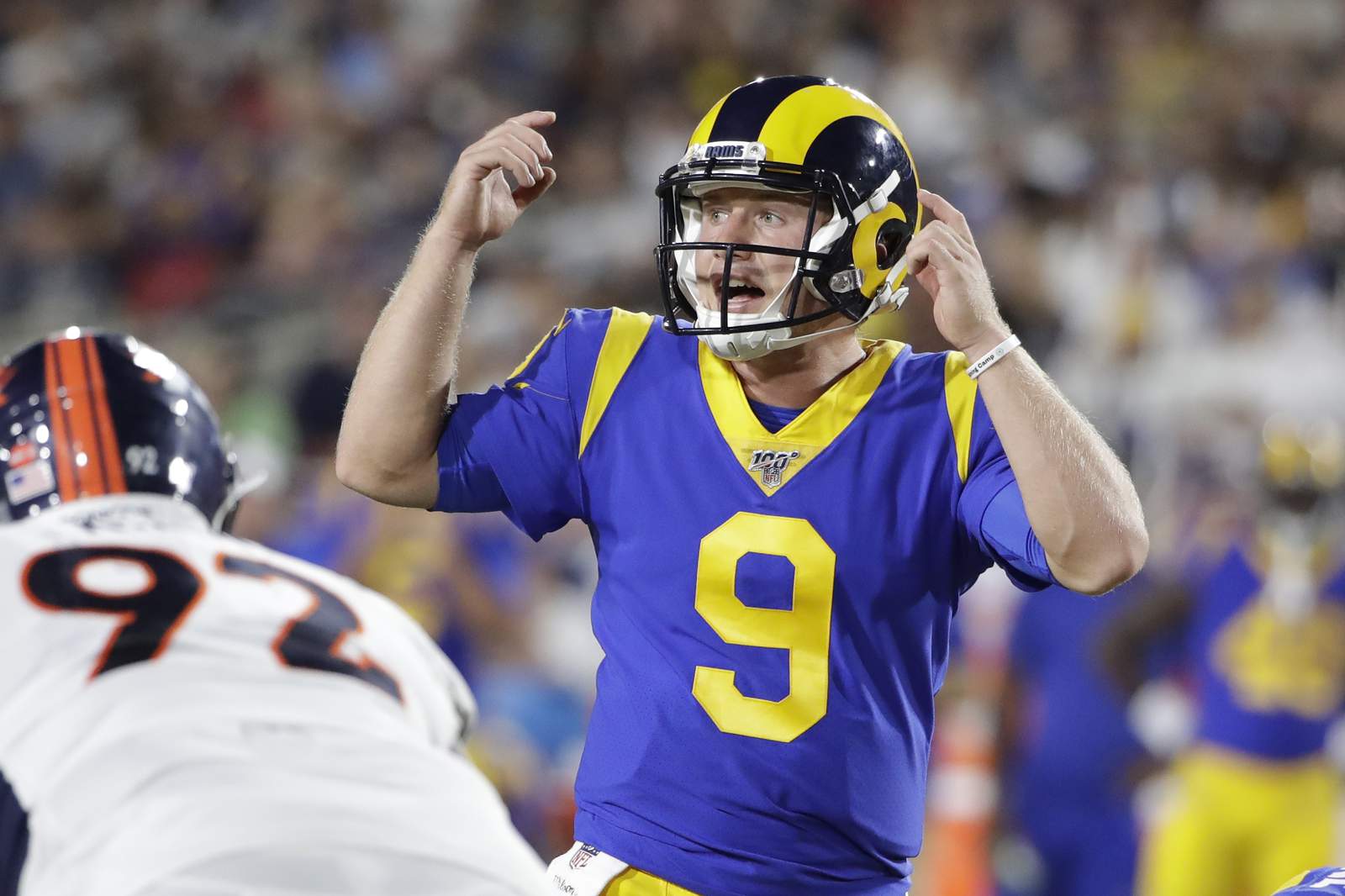 Cashing in: Rams QB Wolford to make high-profile NFL debut