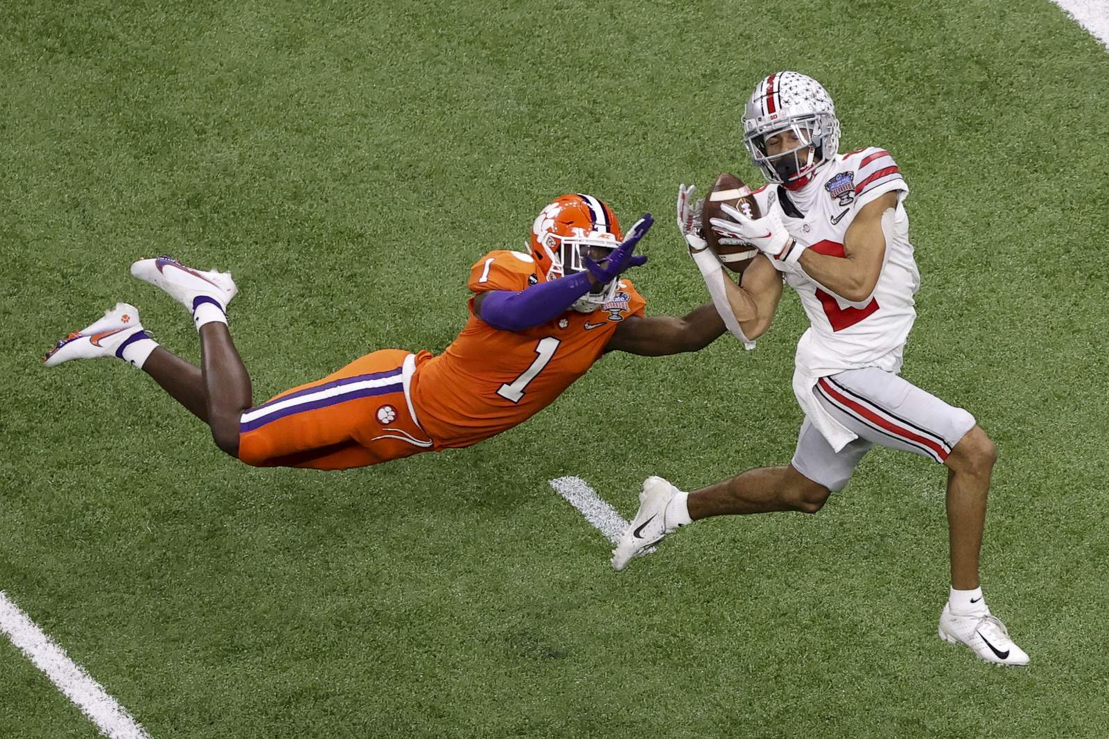 Fields' day: No. 3 Ohio State routs No. 2 Clemson 49-28