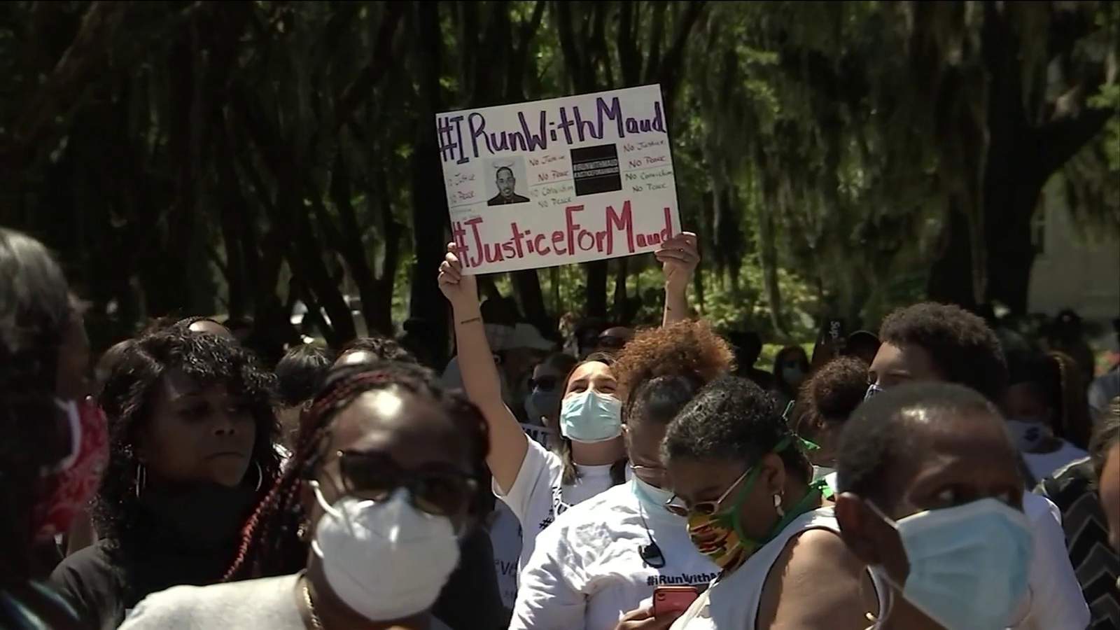 Activists in Brunswick, Jacksonville protest handling of Ahmaud Arbery case