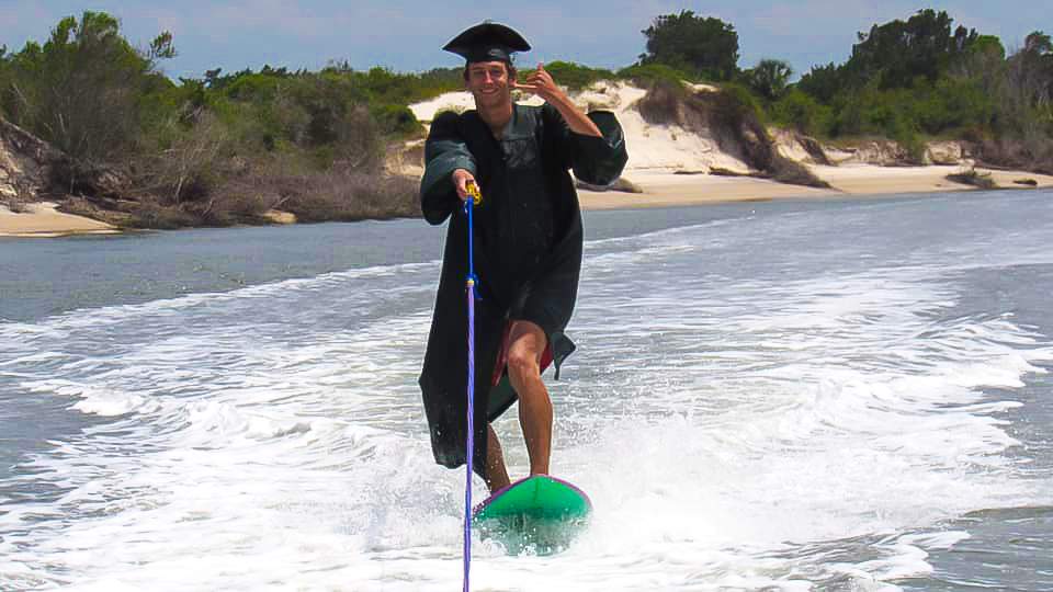 Yulee High School student ‘hit the waves’ to celebrate graduation