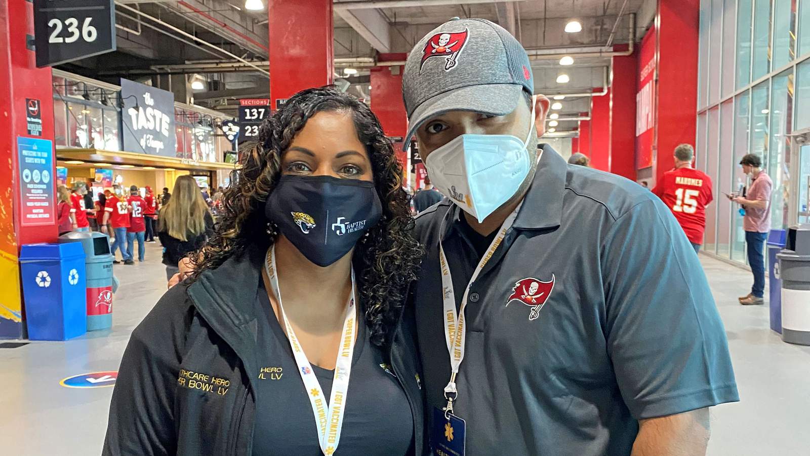 Sister, brother doctors in Jacksonville, Tampa reunite at Super Bowl