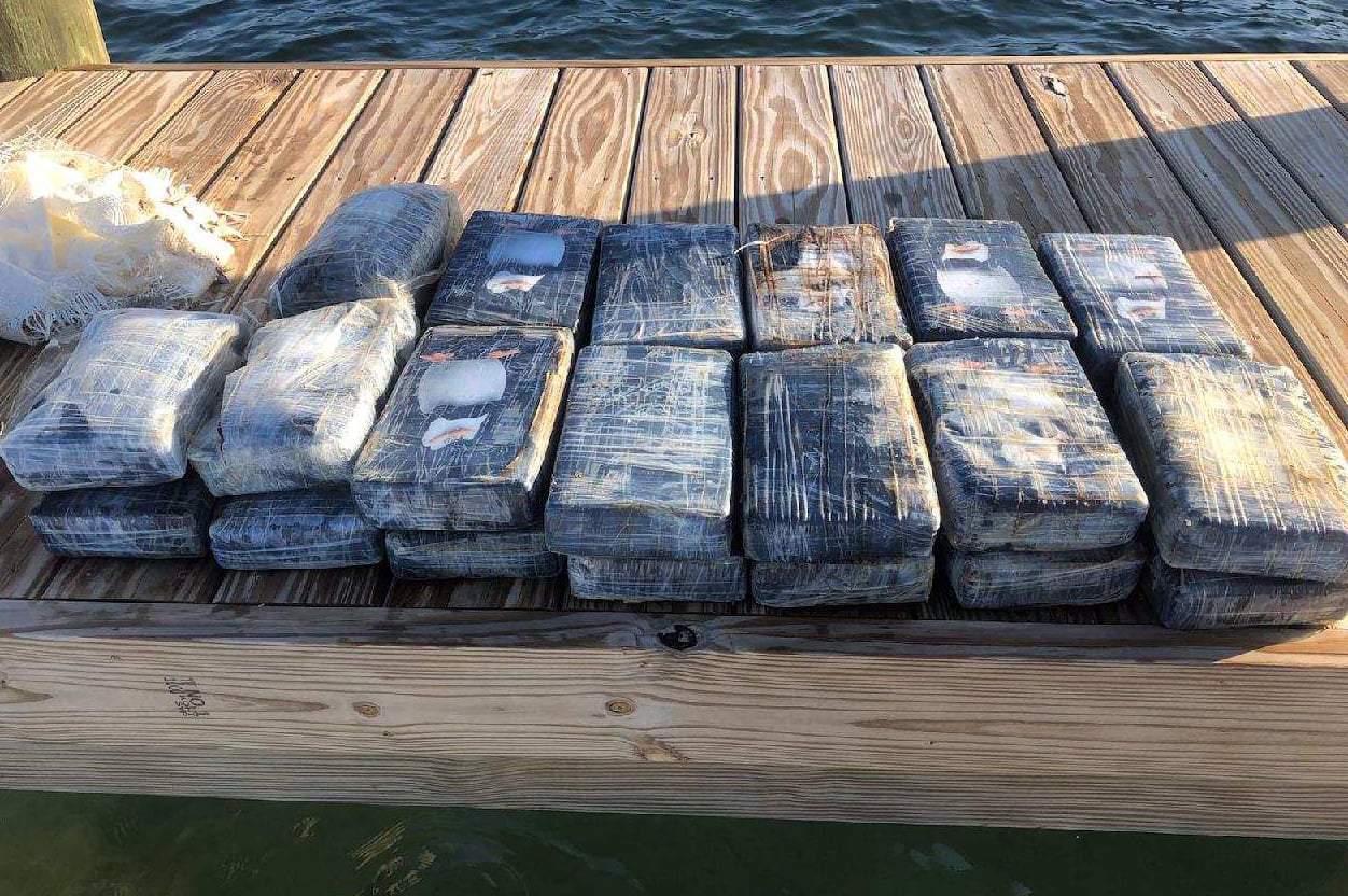 75 pounds of cocaine found floating off Florida Keys
