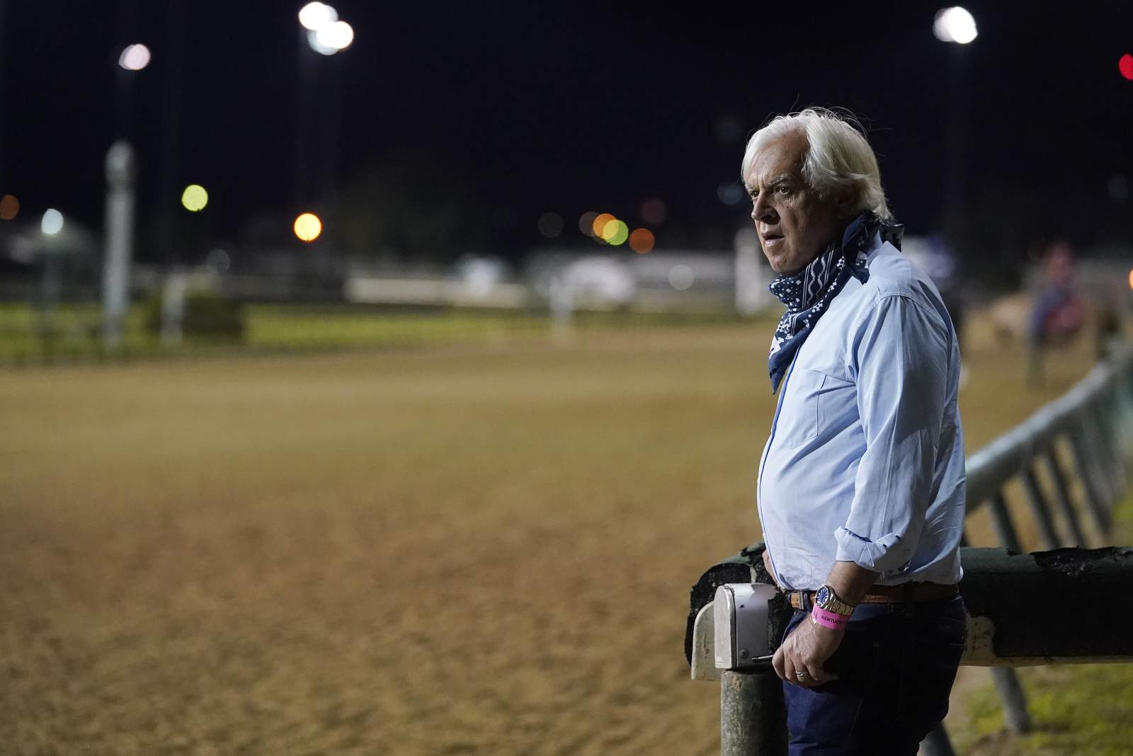Another horse in Baffert’s stable draws a positive test