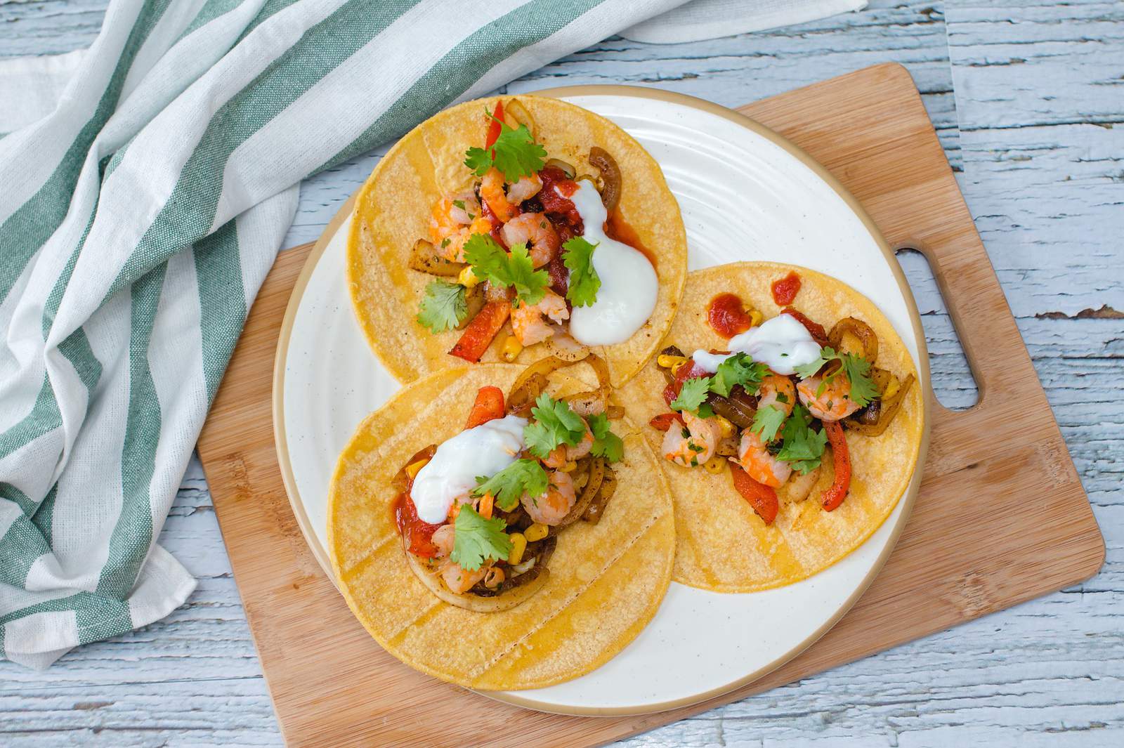 Publix recipe: Southwest shrimp taco salad with avocado ranch