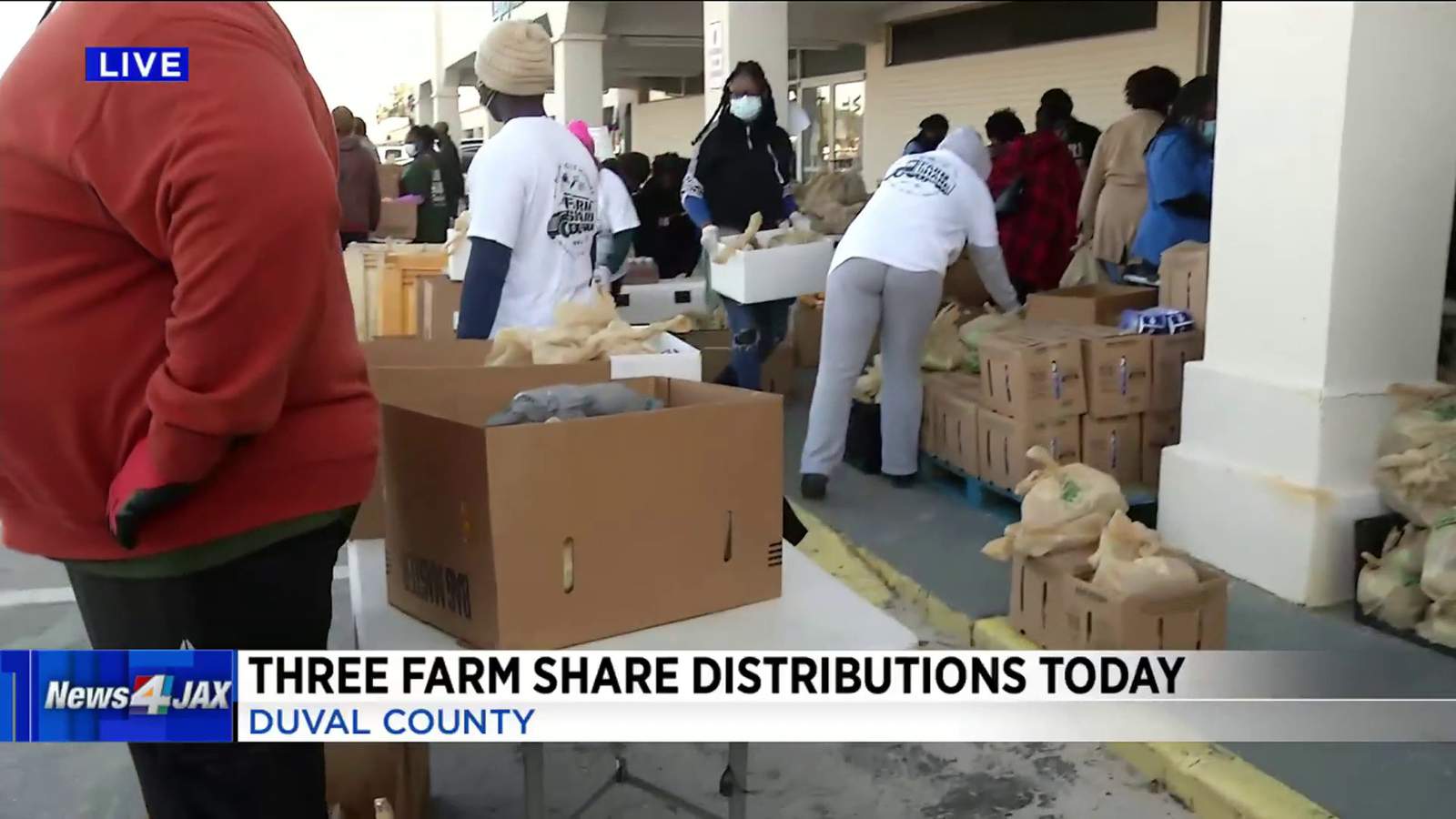 Farm Share distributes 68,000 pounds of food Saturday