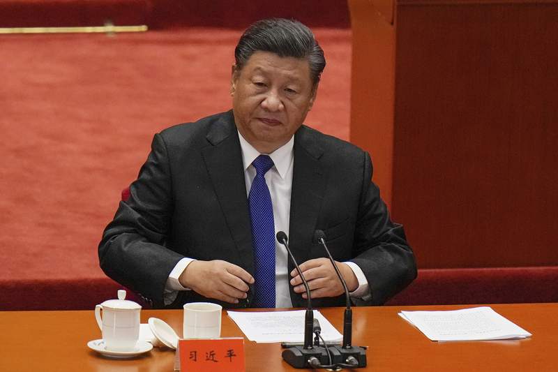 China's Xi calls for 'peaceful' reunification with Taiwan
