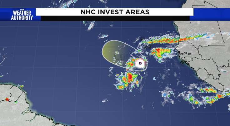 NHC monitoring area of low pressure in Atlantic