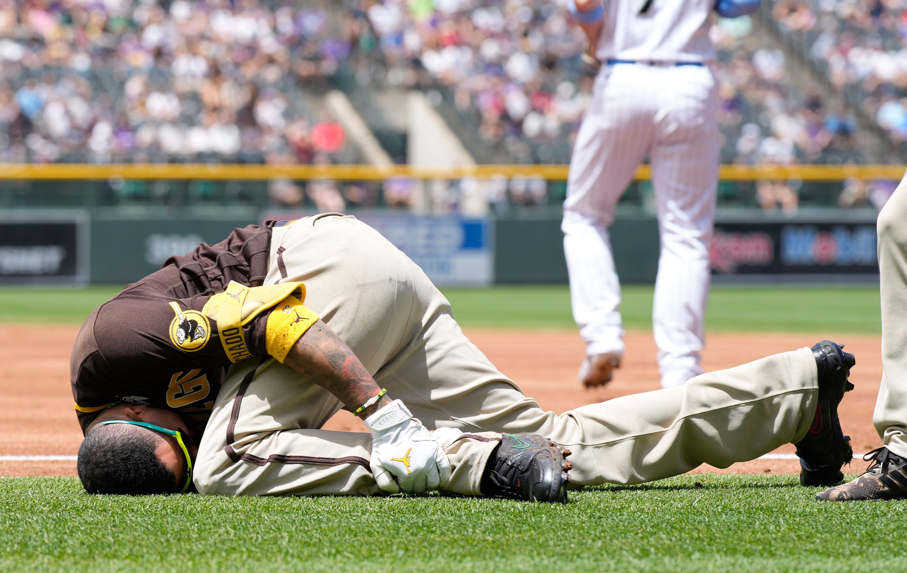 Padres Notes: National Embarrassment, Machado Owns Up to Struggles, Soto OK  After Collision - Sports Illustrated Inside The Padres News, Analysis and  More