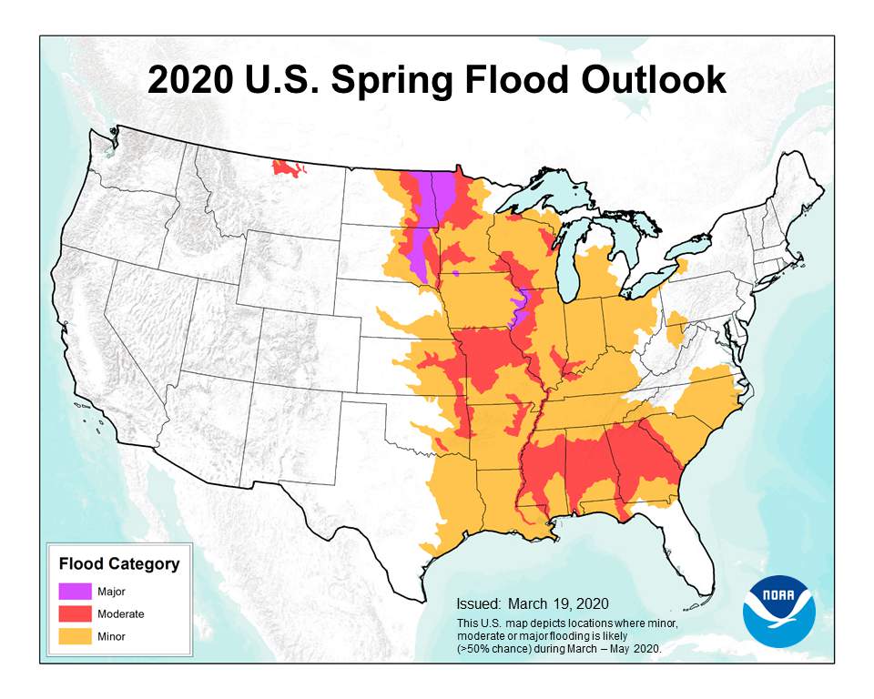 NOAA expects widespread river flooding this Spring - WJXT News4JAX