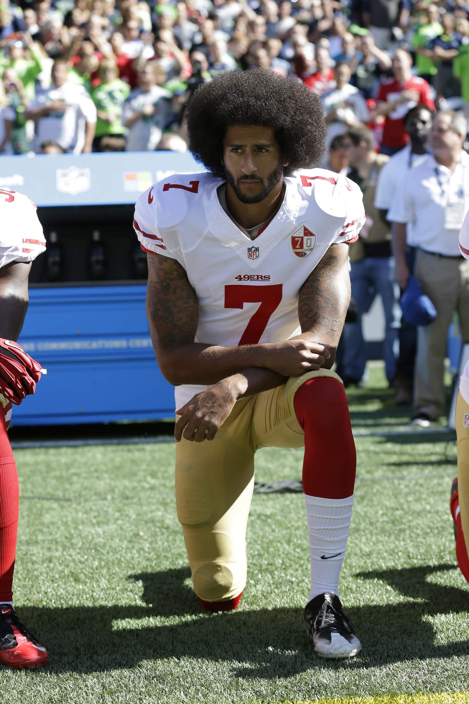 Colin Kaepernick has more support now, still long way to go