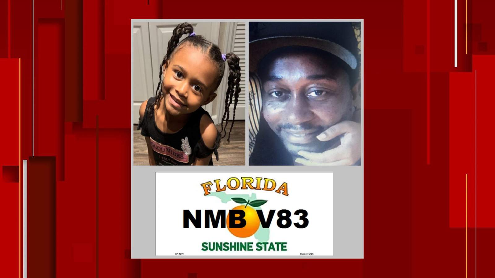 Jacksonville police searching for 6-year-old girl, her father