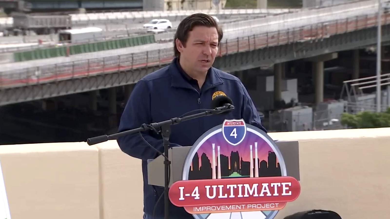 DeSantis: FDOT finishes I-4 ramps 3 months early