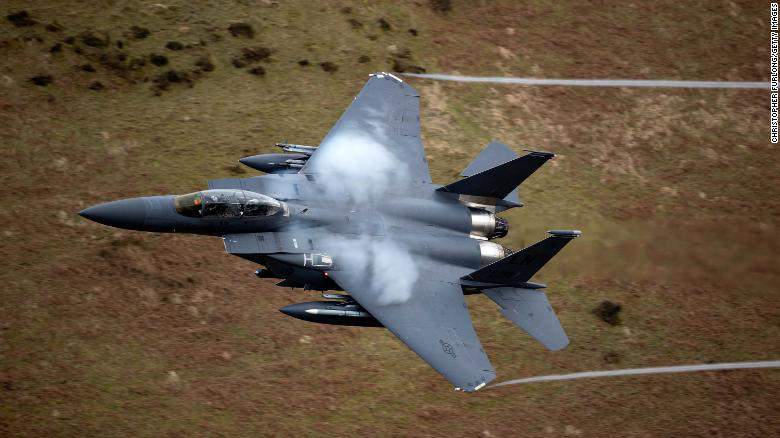 Pilot of US Air Force jet that crashed in North Sea is dead