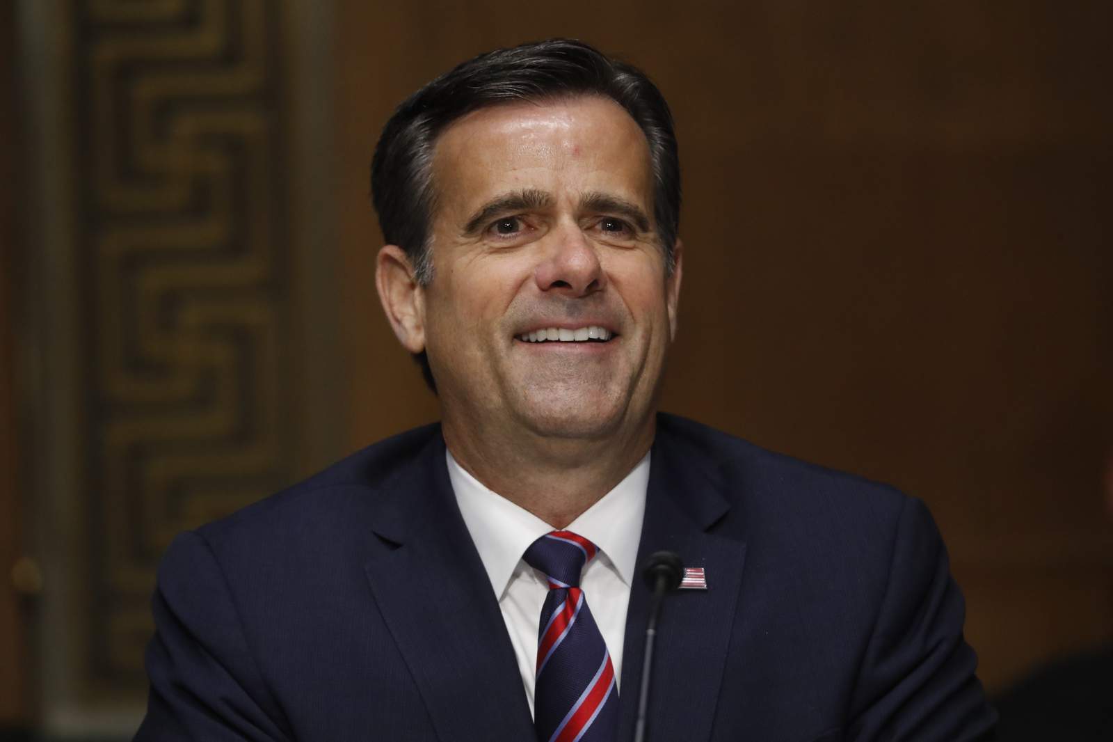 Panel approves Ratcliffe for spy chief, sends to full Senate