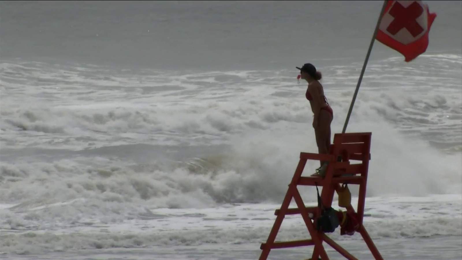 Beachgoers warned of dangerous conditions as Isaias passes Jacksonville