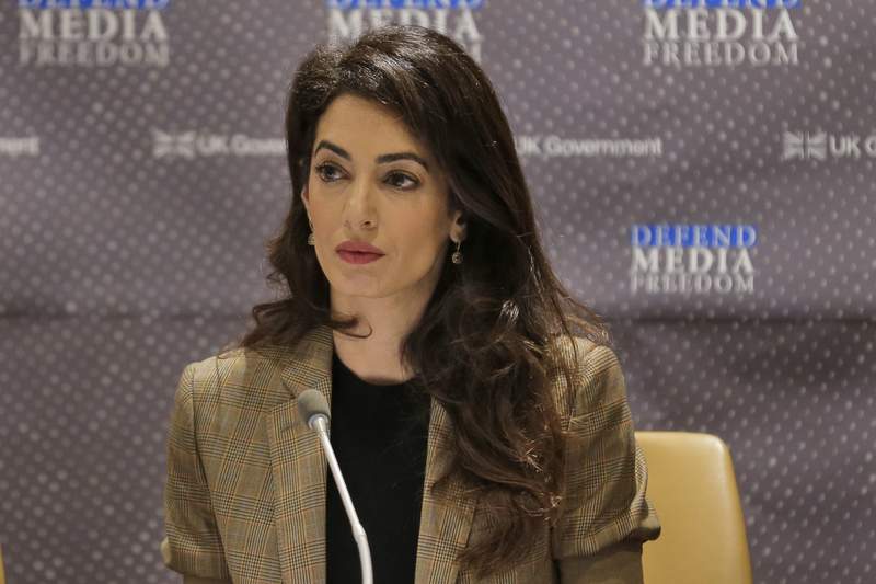 Amal Clooney appointed special adviser to ICC prosecutor