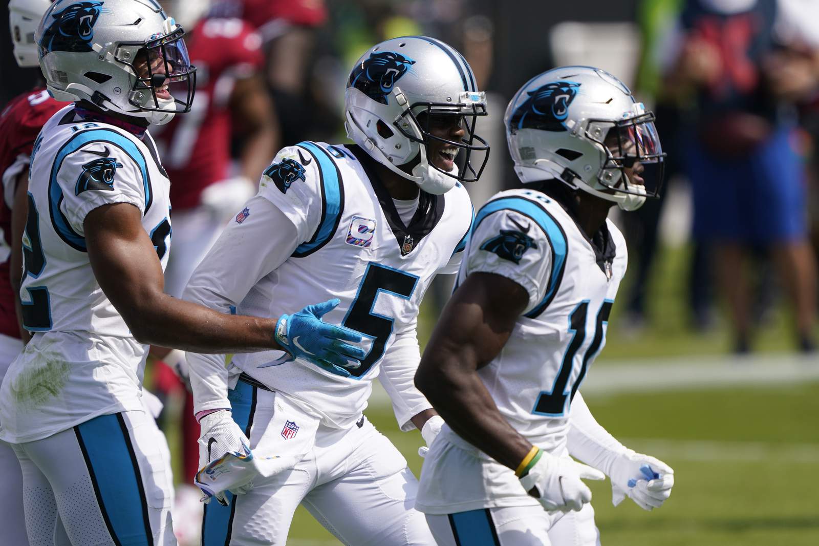 Bridgewater, Panthers fix red-zone woes, top Cardinals 31-21