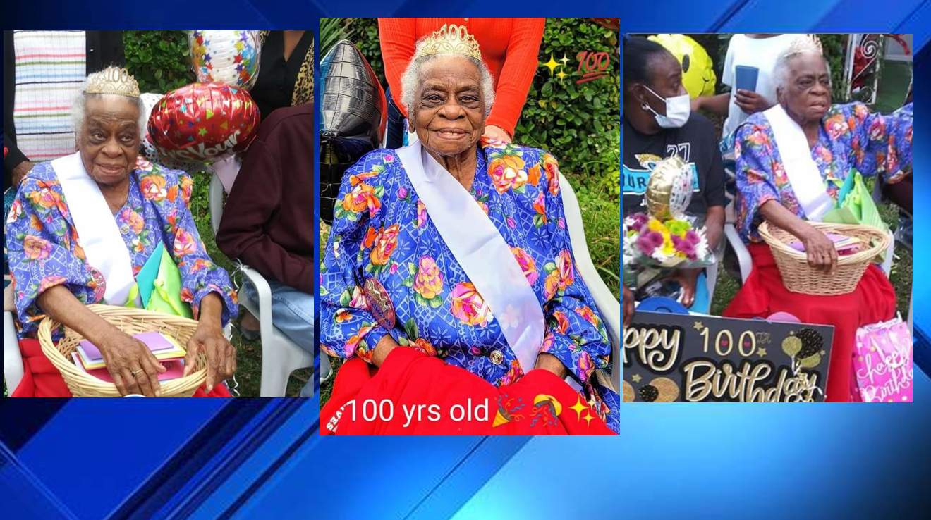 Looking good! Jacksonville woman brings in 100th birthday with drive-by celebration