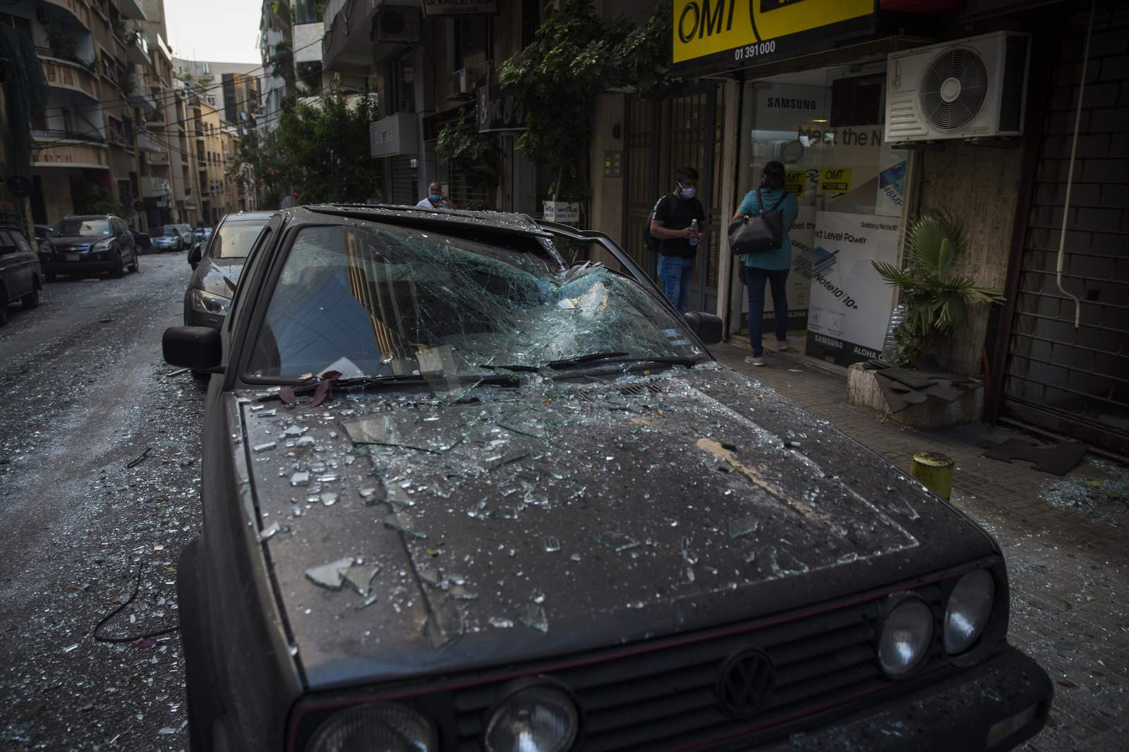 Videos and photos emerging on social media of Beirut explosion