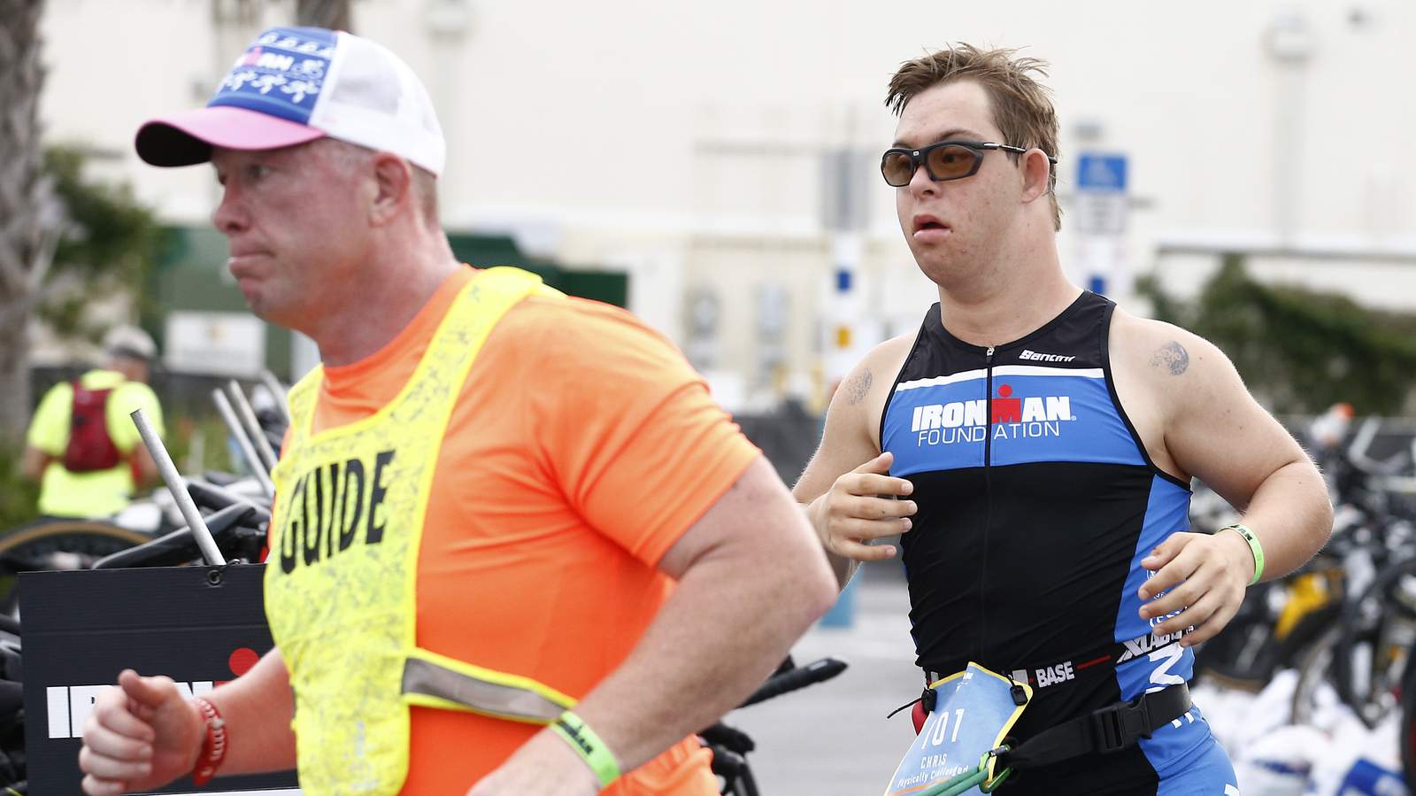 Florida man with Down Syndrome competes in Ironman triathlon