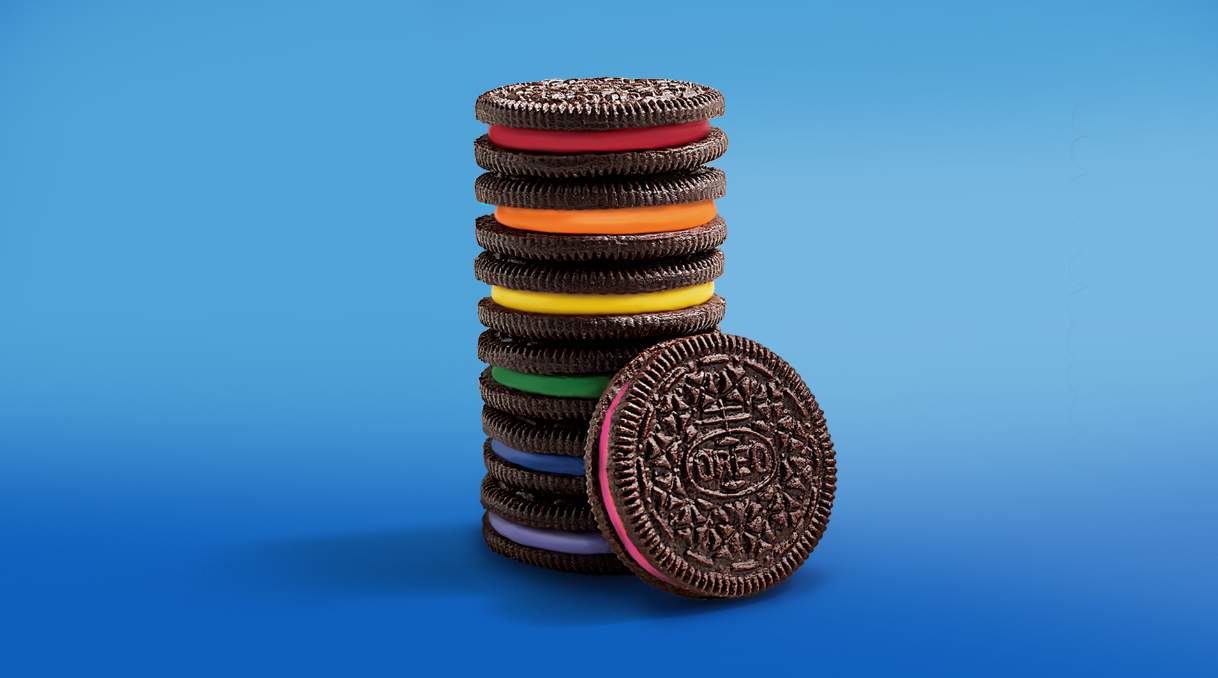 OREO releases limited edition rainbow cookies celebrating LGBTQ+ History Month