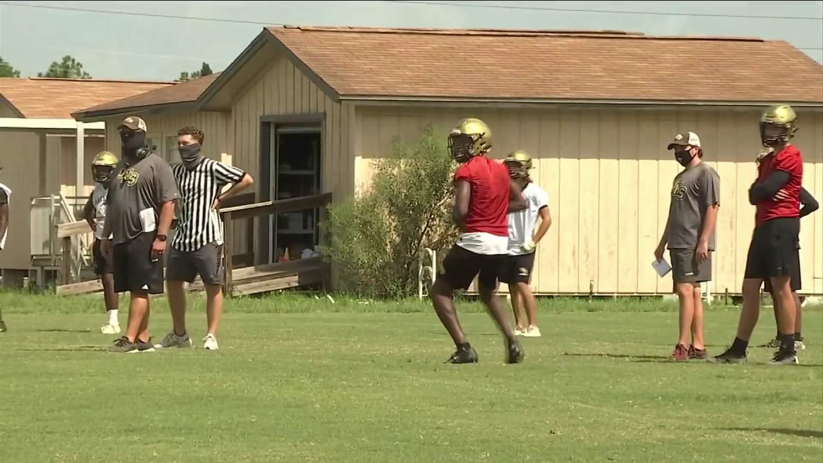 Football players get back to work and school in Clay County