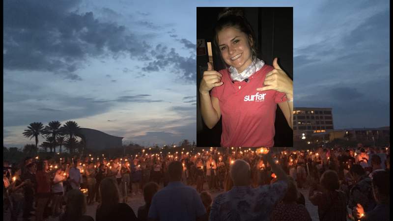 Vigil honors life of UNF student who died in Philips Highway crash