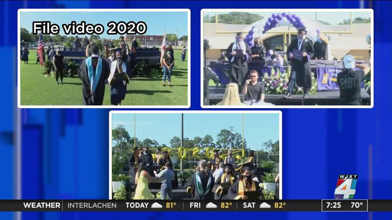Duval County high school graduations begin