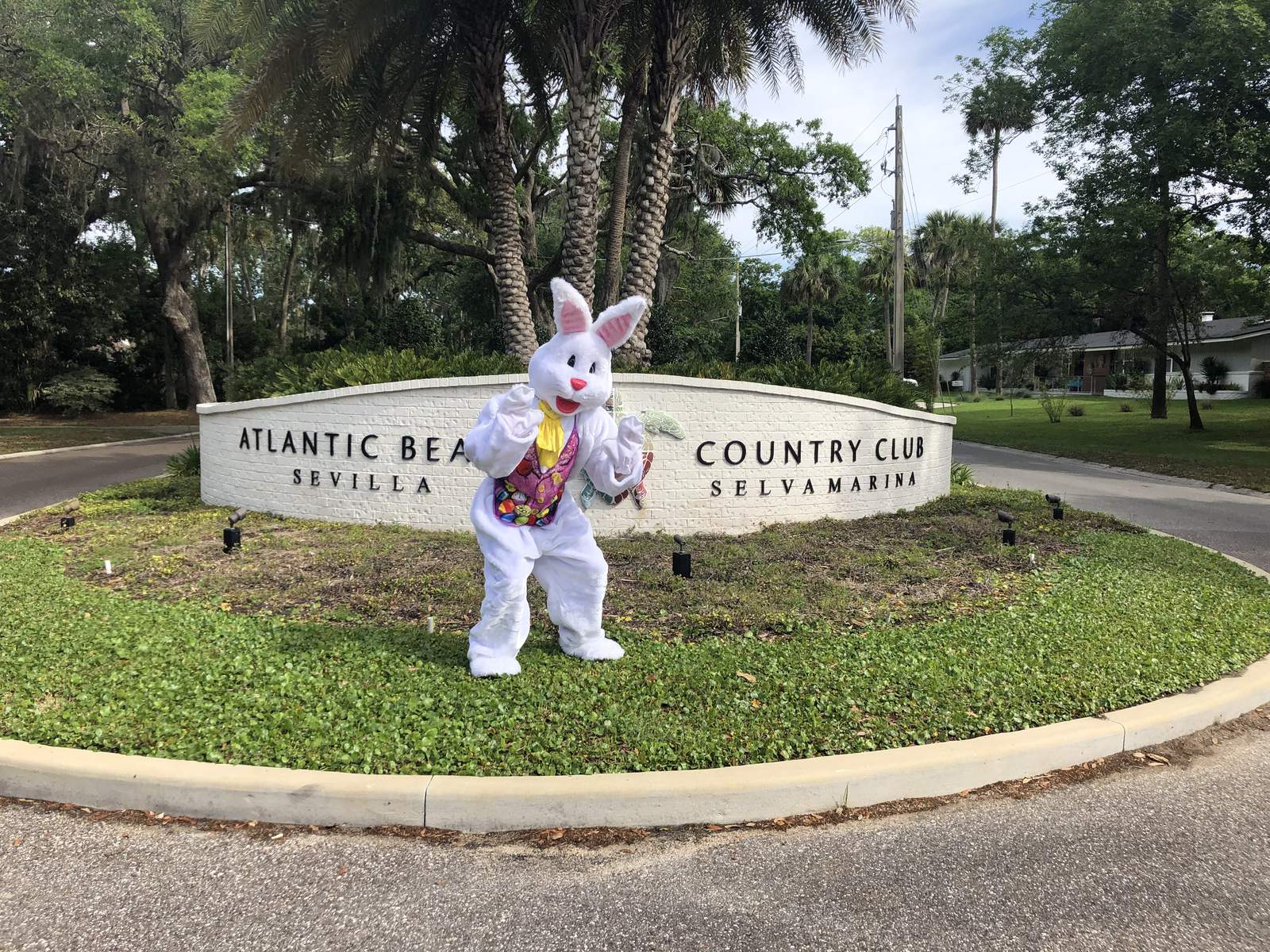 Easter Bunny spreads joy to beach neighborhoods
