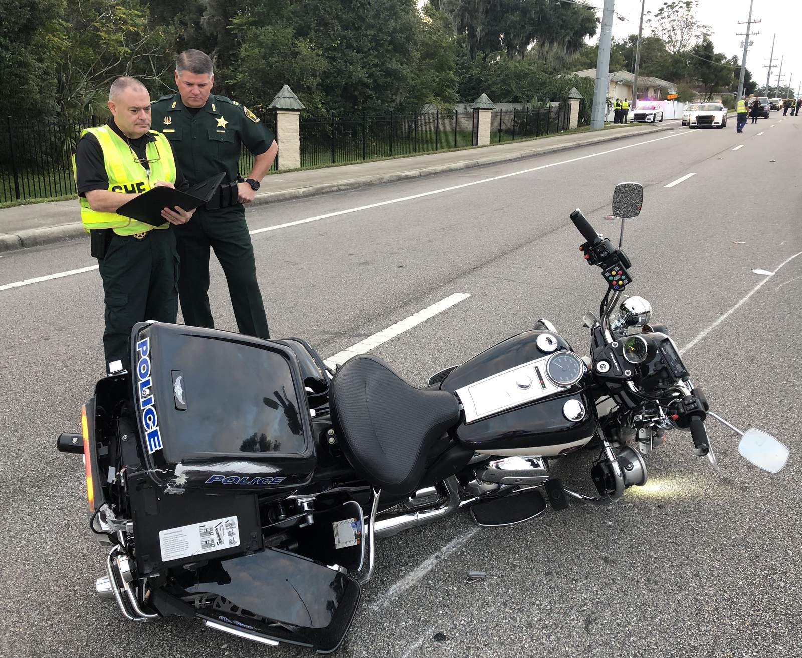 Florida motorcycle officer killed in crash