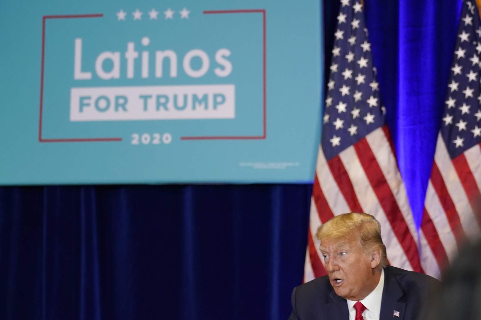 On Western swing, Trump aims to court pivotal Latino voters