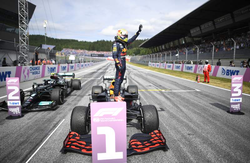 Dominant Verstappen driving - and sounding - like a champion