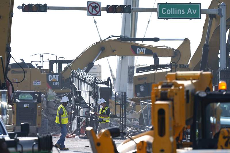 Search for bodies concludes at Florida condo collapse site
