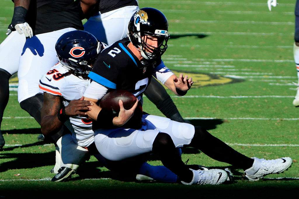 Jags limp into finale with QB Glennon, without RB Robinson