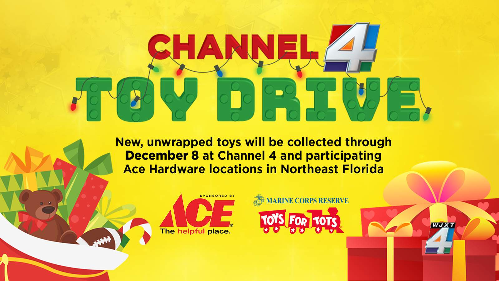 Spread some holiday cheer: Donate to Toys for Tots