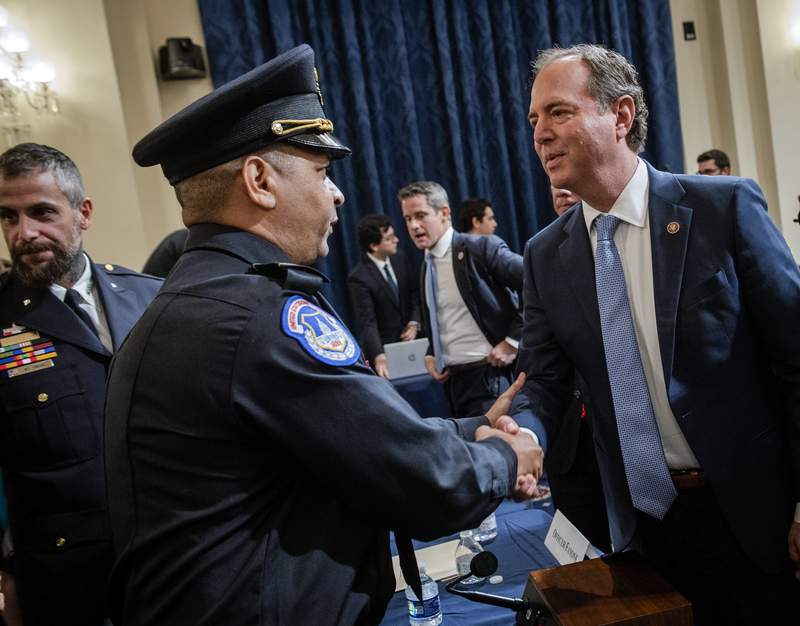 Capitol police testimony blunts GOP's law-and-order message