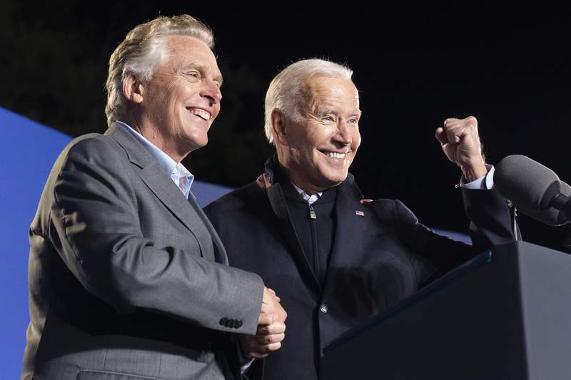 Biden easily won Virginia. Why is McAuliffe struggling?