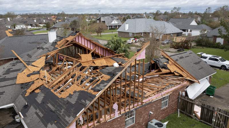 Small Louisiana communities bear brunt of Hurricane Ida