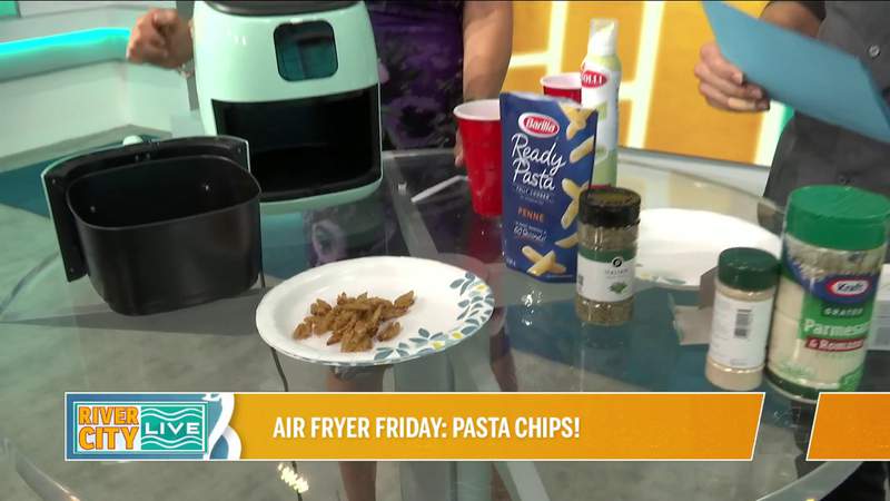 Air Fryer Friday: Pasta Chips | River City Live