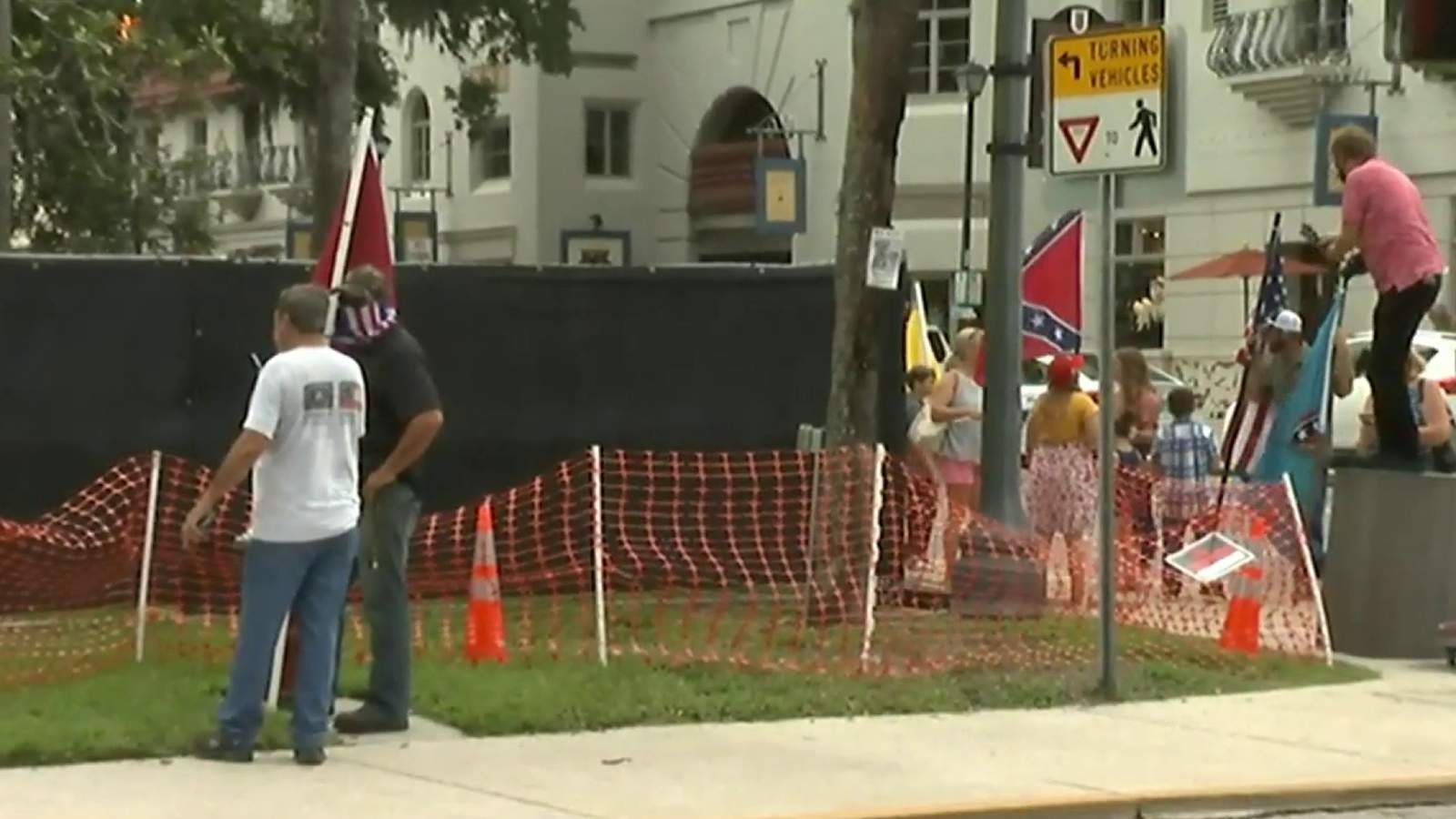 UF has Confederate statue removed from St. Augustine before dawn