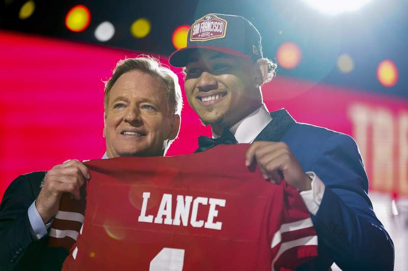 With draft over, Niners now turn to preparing Lance for NFL