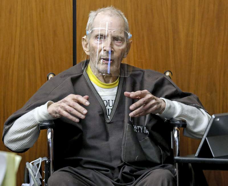 Robert Durst hospitalized with COVID-19, his lawyer says