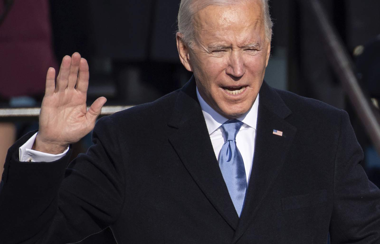 'Defeat the lies': Biden speaks of duty to defend the truth