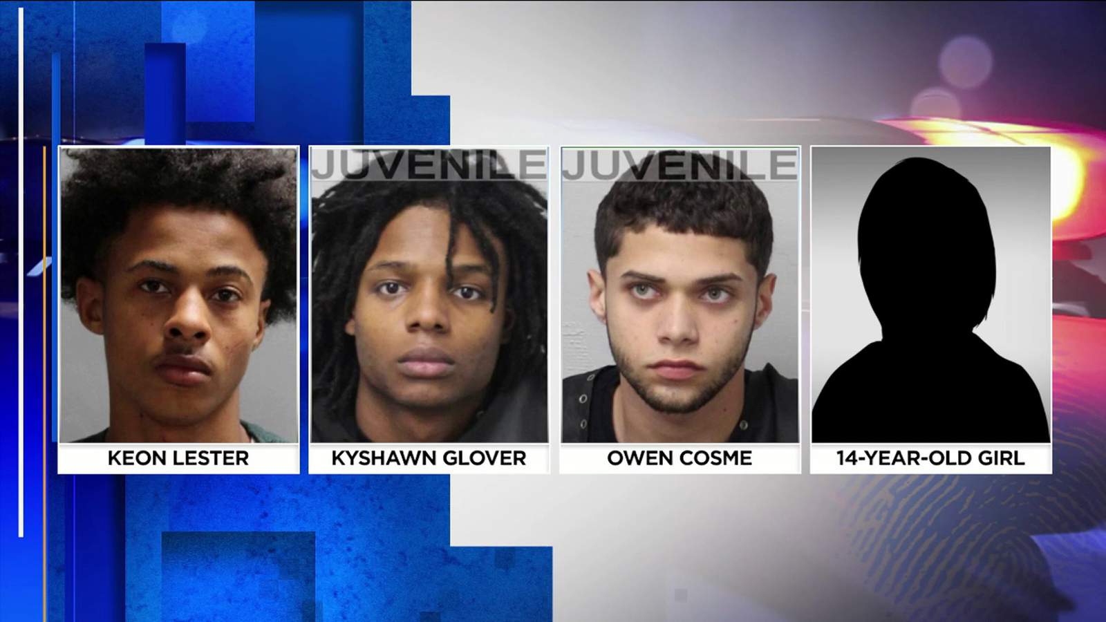 14-year-old ‘breakaway driver’ among four Jacksonville teenagers charged with triple murder